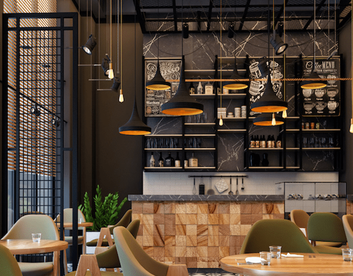 Bodrum Lüks Cafe Tasarım Ve Dekorasyon