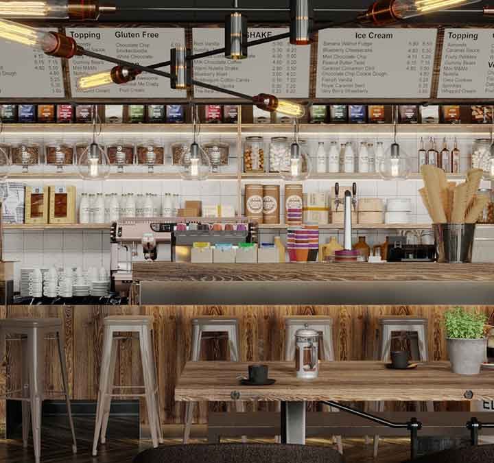 Konsept Cafe Tasarımı
