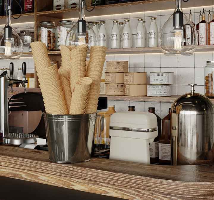 Konsept Cafe Tasarımı