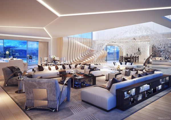 Lüks Salon Tasarımları Lüks Tasarımlar
