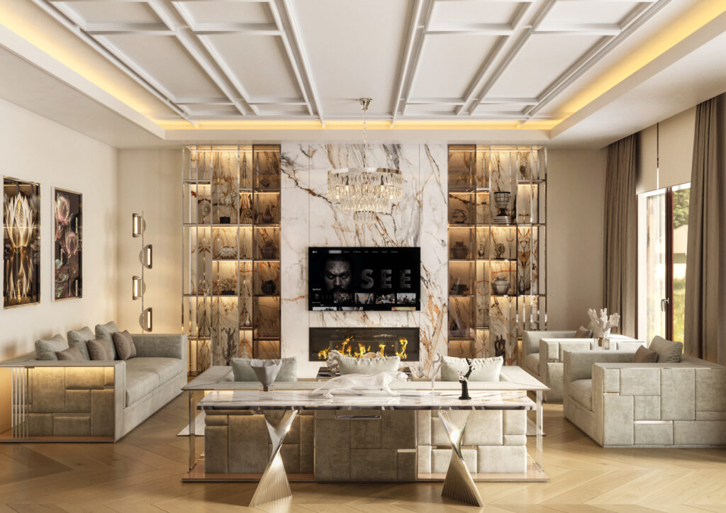 Almanya Daire Salon Tasarımı